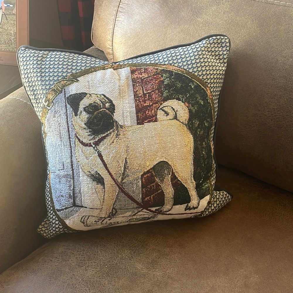 Pug pillow